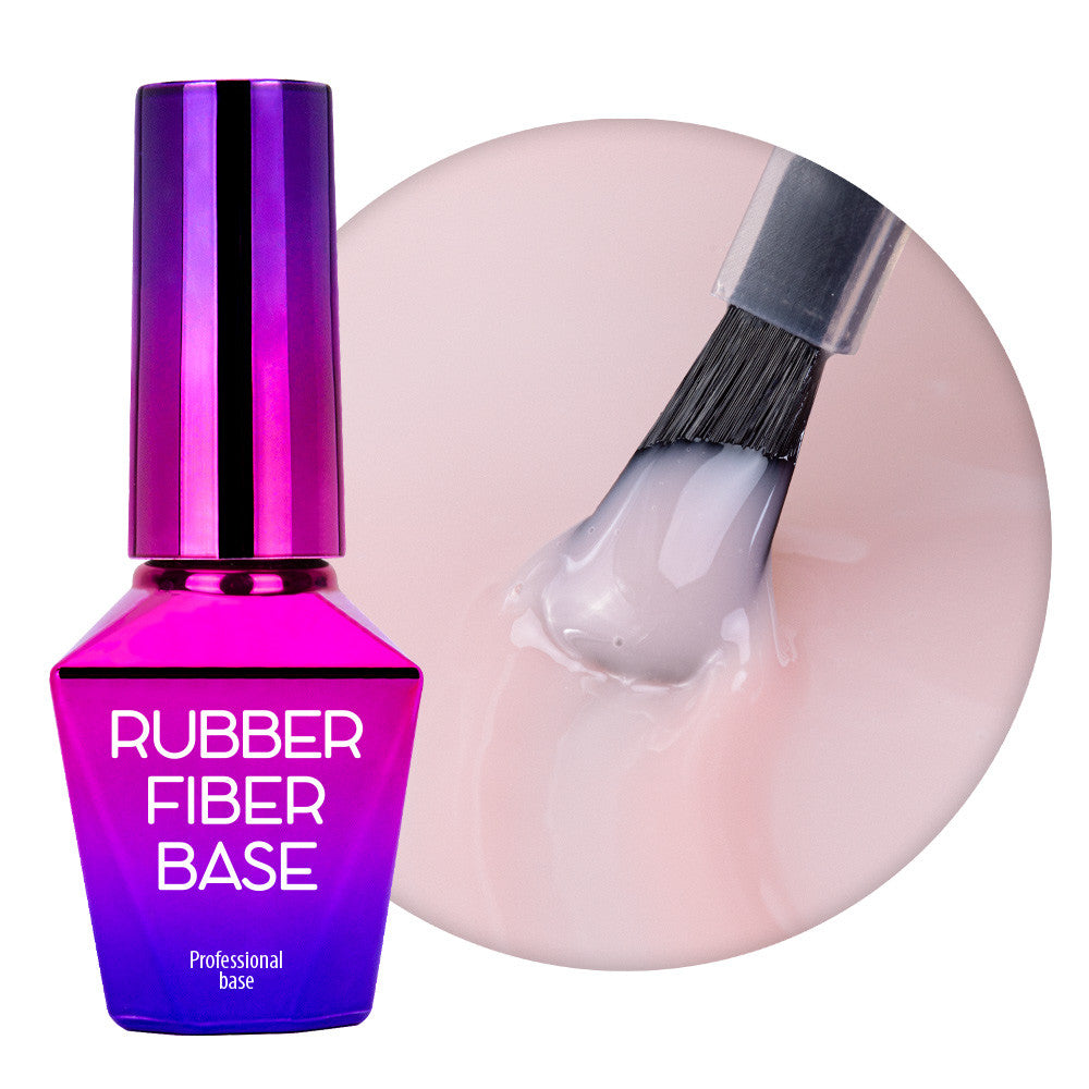 Rubber Fiber Base Pink Glam 10 ml – Happy Nails
