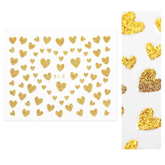 Sticker 3D nr BLE Gold